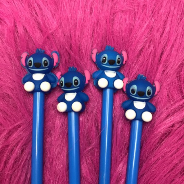 

[DAPAT 4 PCS] Pulpen Stitch / Stitch Pen / Pulpen Lucu Murah Alat Tulis Sekolah