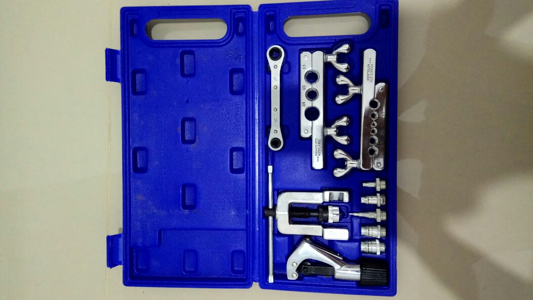 Flaring Ac Ct278 Flaring Tool Set Cutter Swaging Kunci Rachet Plus Bok