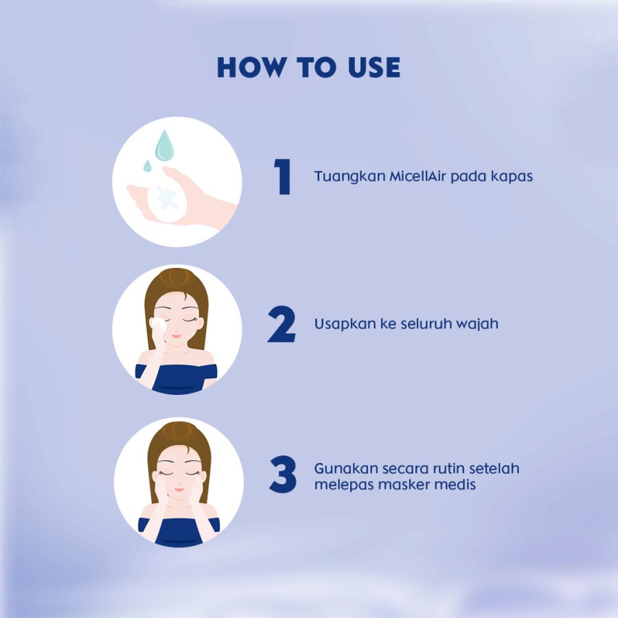 [KECIL] NIVEA Micellair Oil &amp; Acne Care Micellar Water - 125ml/KULIT BERJERAWAT