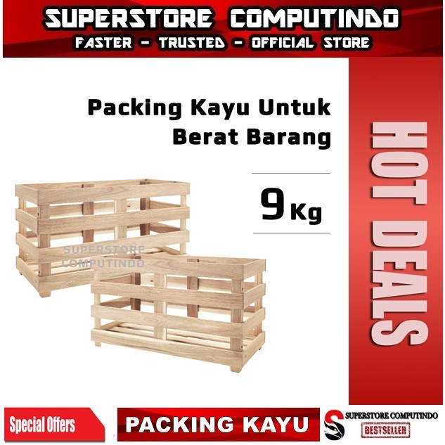 Packing Kayu untuk Berat Barang 9 KG