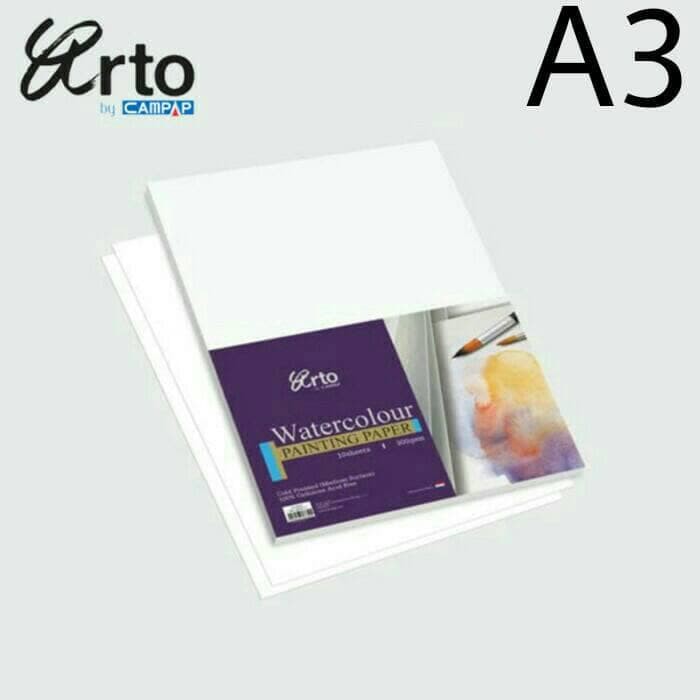 

Dijual Arto Watercolour Paper A3 300gsm Cellulose terakhir