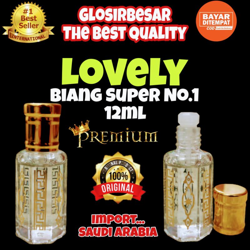 Lovely Bibit 12ml parfum Import qualitas super No.1 Harga Grosir
