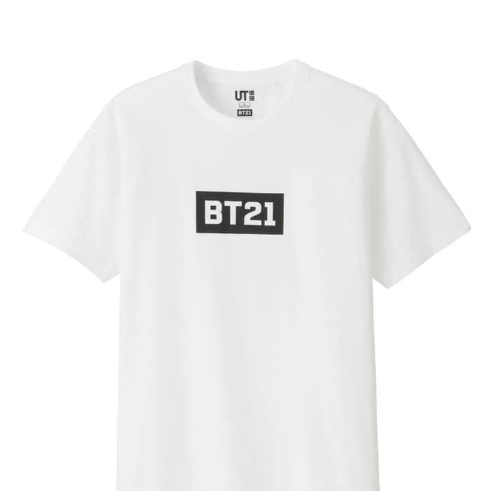 T-Shirt / Kaos UT Uni Glo BT21 Line Original Authentic