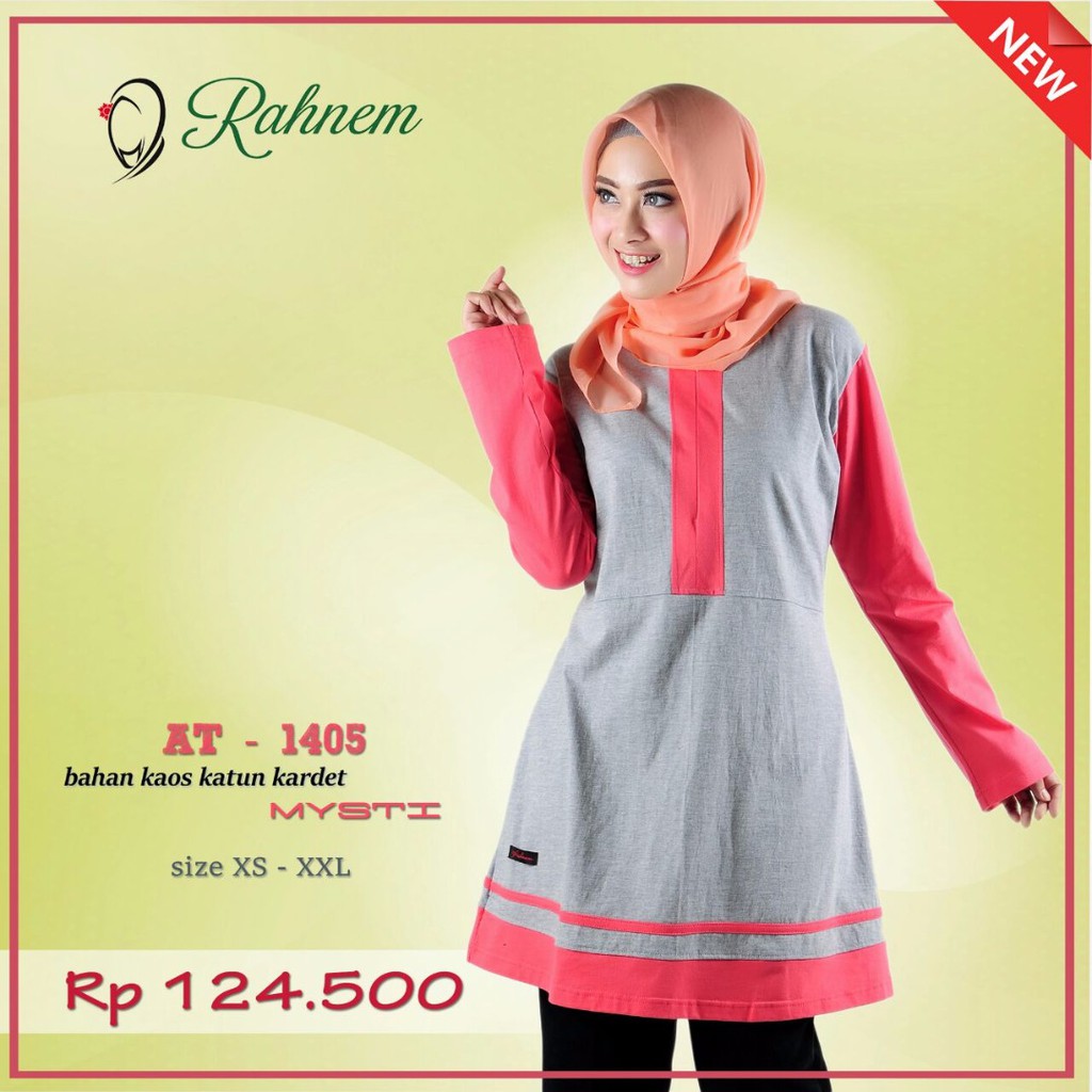 ATASAN  MUSLIM RAHNEM / AT - 1405 / BLOUSE / FASHION MUSLIM