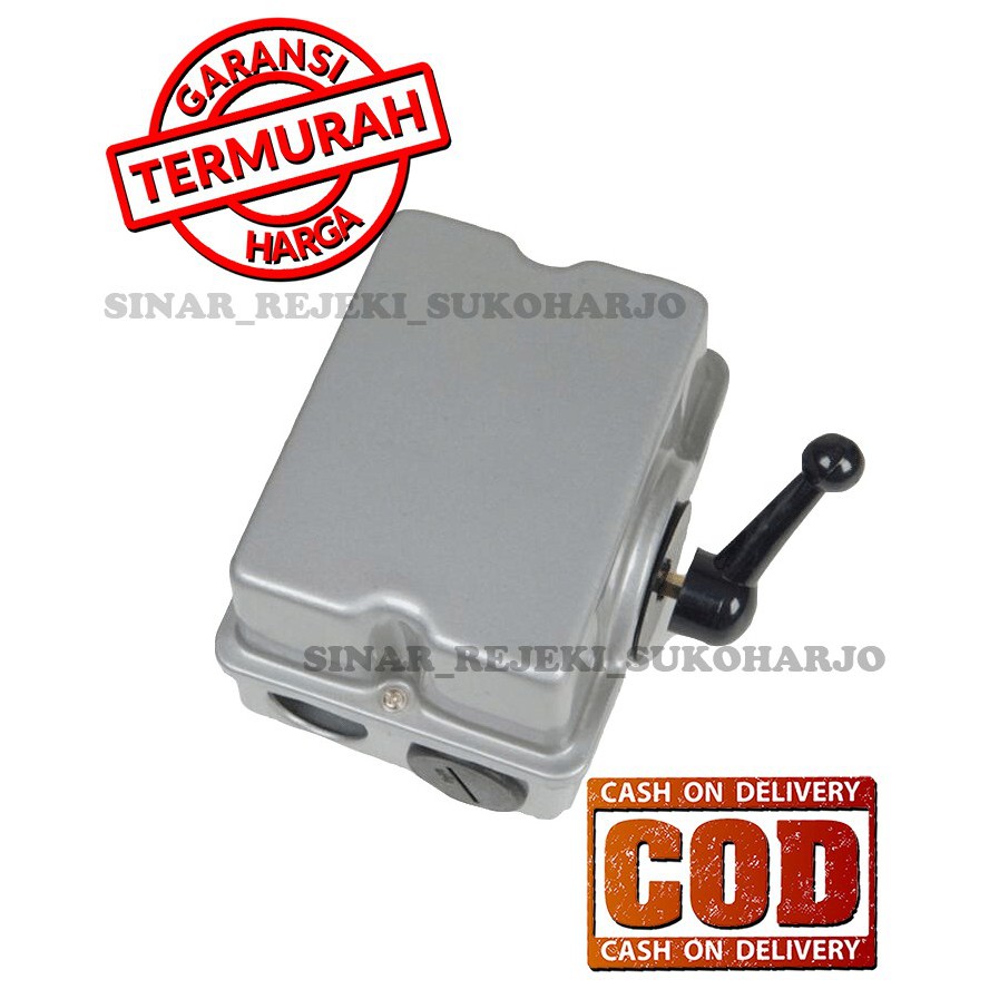 Cam Starter / Cam Switch / Saklar Handle / Ohm Saklar Genset 1P 1 Pass 63A