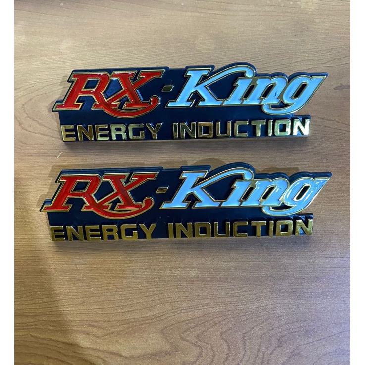 LOGO EMBLEM RX KING BOX AKI RX KING BISA SATUAN DAN 1 SET