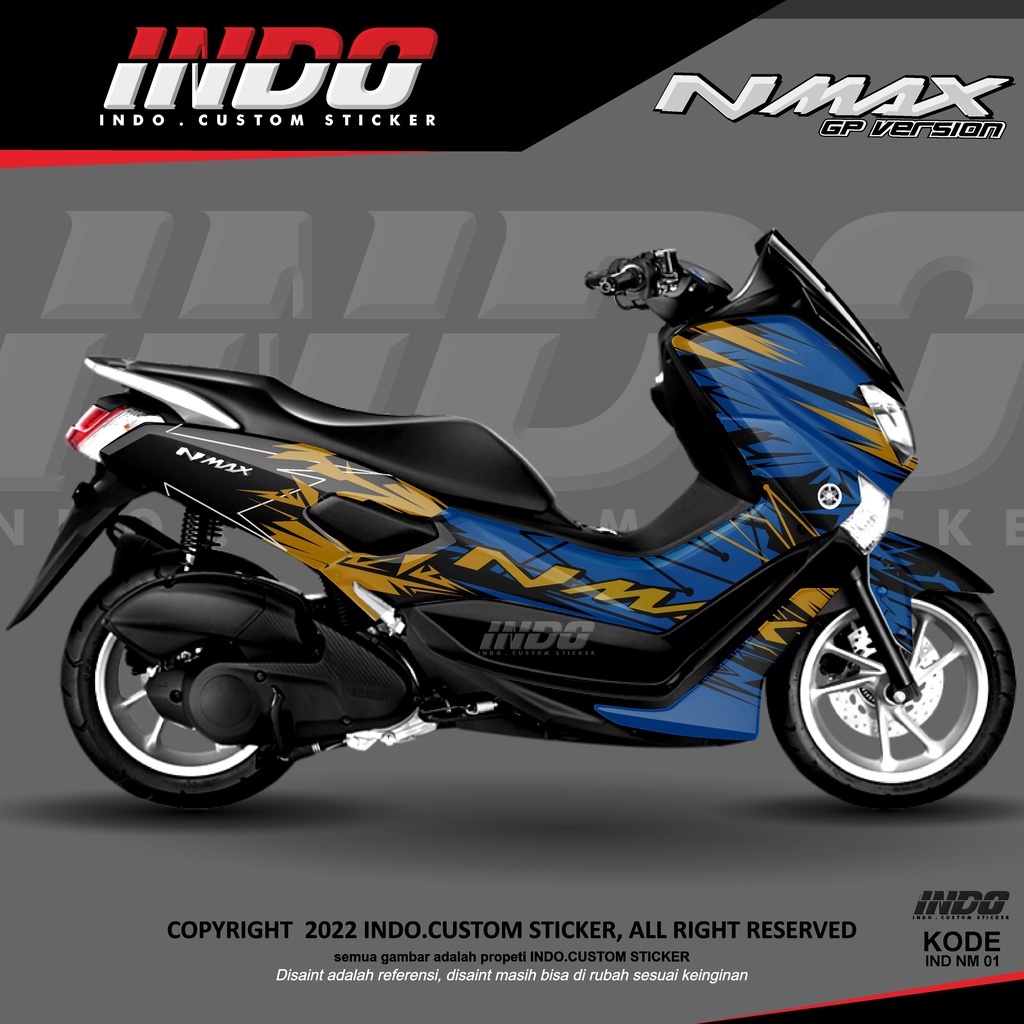 DECAL NMAX OLD - DECAL NMAX FULL BODY