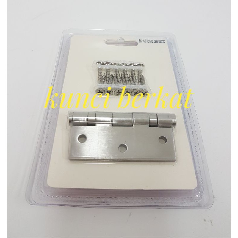 Engsel Solid 3 inchi/EK 16 BB