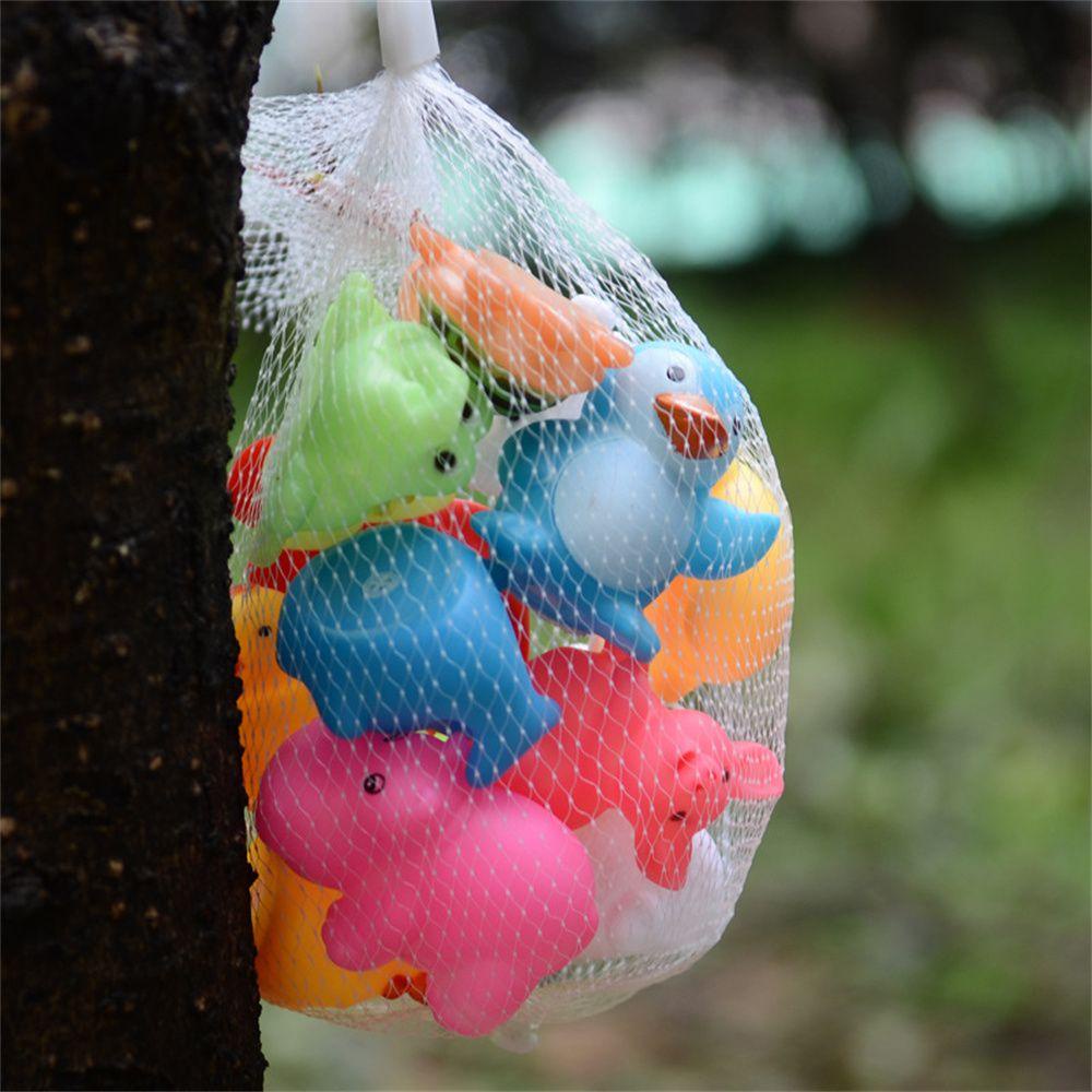 Mxbeauty Hewan Mandi Mainan Air Menyenangkan Musim Panas Untuk Anak Anak Balita Pelampung Karet Hewan Gametoy Floating Toys