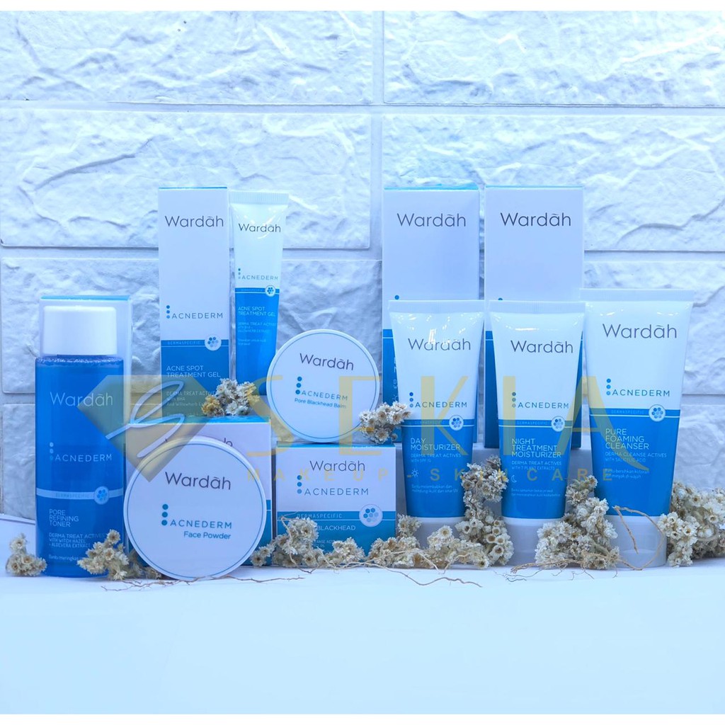 PAKET WARDAH ACNEDERM / WARDAH PAKET ACNE