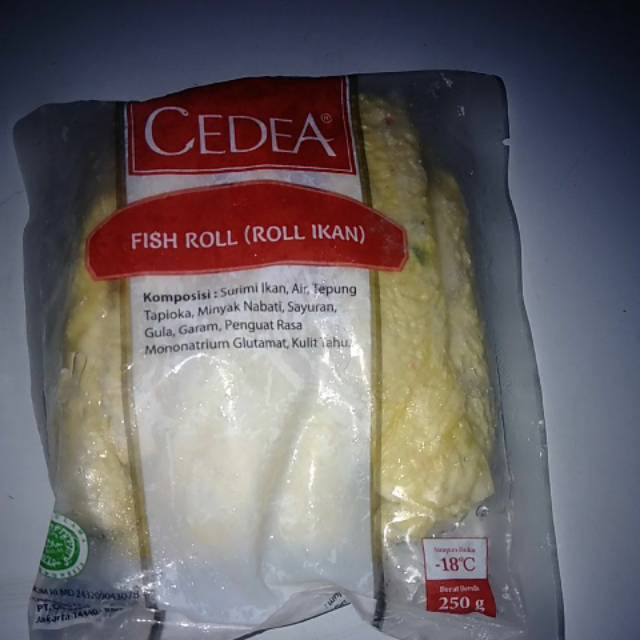 

Fish roll cedea 250gram