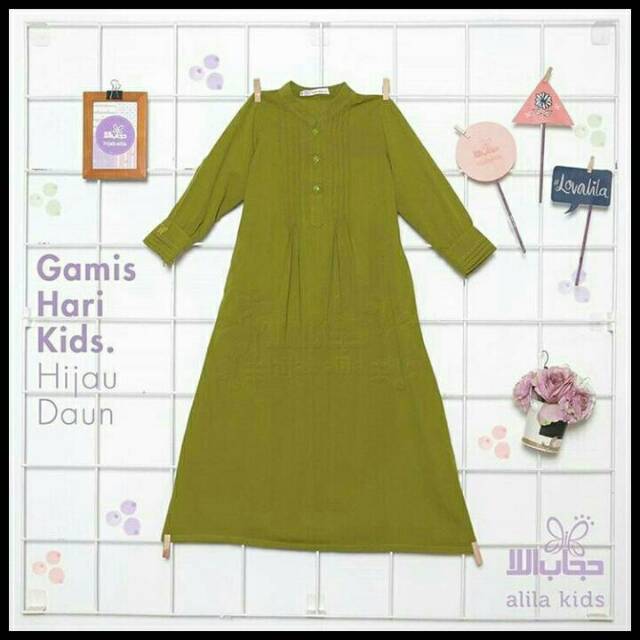 Gamis Hari Kids by Alila Hijab
