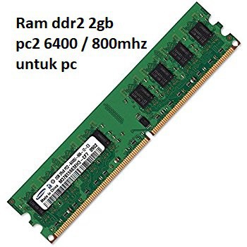 Memory Ram PC Ddr2 2Gb Kingston PC6400 Original