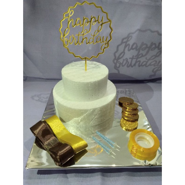 Bahan Money Cake / Perlengkapan Money Cake / Money Cake / Snack Tower