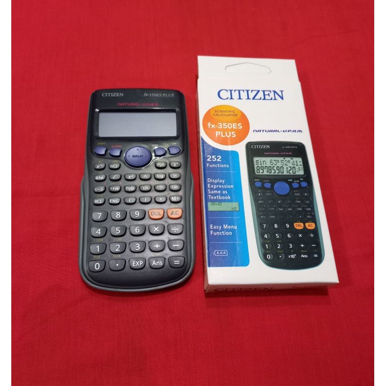 

Kalkulator Citizen Fx-350ES