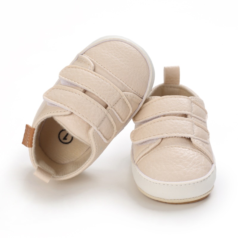 Sepatu Anak Laki Laki &amp; Perempuan - Sepatu Bayi VELCRO TYPE 003 PU Leather - Sepatu Balita Casual Import