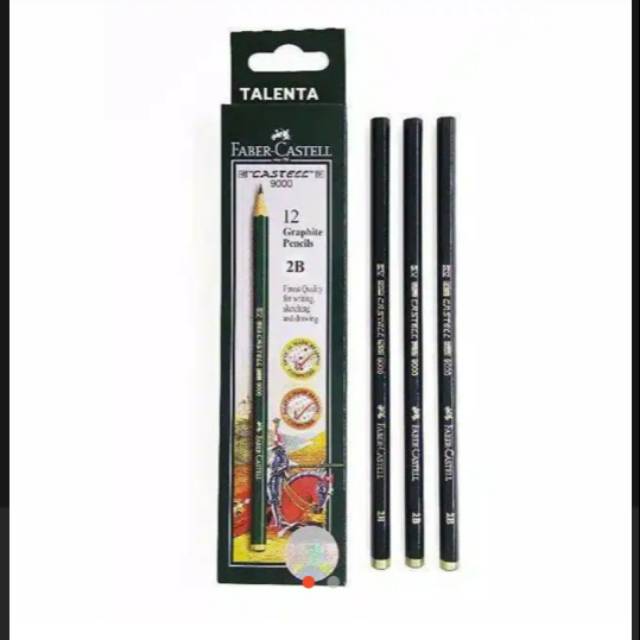 

Pensil faber castell 2B