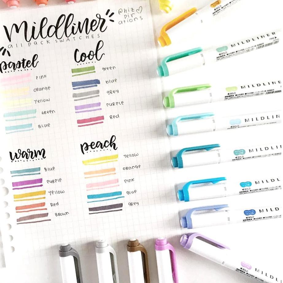 

11.11 Brands Festival Zebra Mildliner Double Ended (Water-based Marker) - Zebra Midliner ⚡
