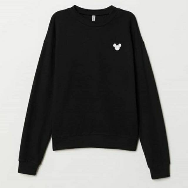 h and m mickey sweatshirt