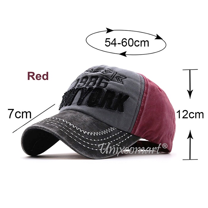 Topi Baseball CONNOR Hat Cap Casual Sports Distro Fashion Pria Wanita