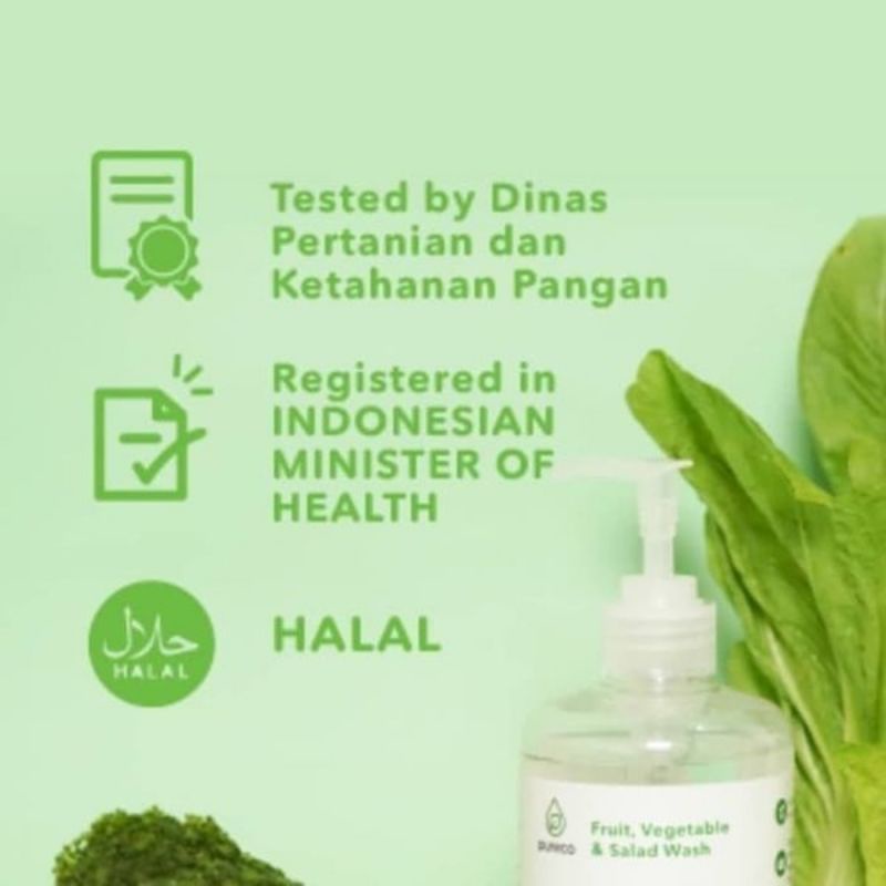 Pureco Fruit Vegetables Wash Liquid - Pureco Sabun Cuci Sayur &amp; Buah -  Sabun Pembersih Buah dan Sayur