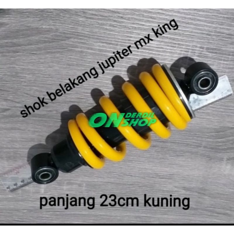Monoshock shock belakang Jupiter MX King yellow orisinil copotan
