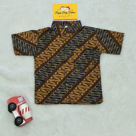 Hem Anak Batik Parang Biru Murah