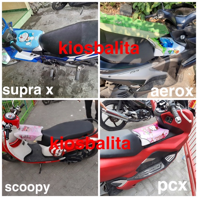 FREE MASKER &amp; BUBBLE WRAP!! JOK PORTABLE KURSI BONCENGAN MOTOR ANAK + BANTAL SETIR MOTOR