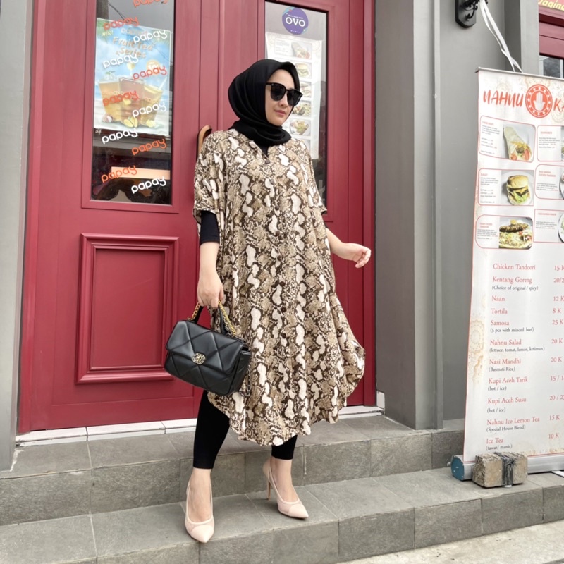 DRESS BATWING / DRESS KALONG / MIDI DRESS KALONG / DASTER