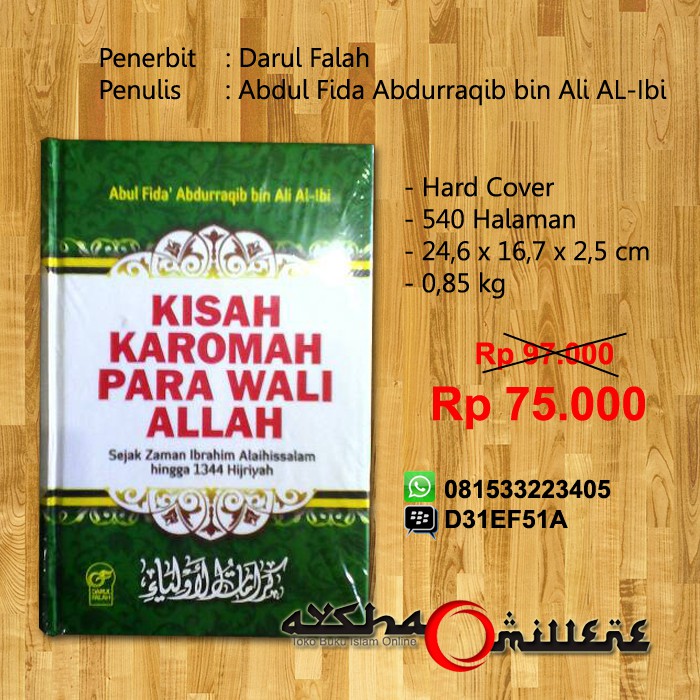 Kisah Karomah Para Wali Allah Darul Falah Shopee Indonesia