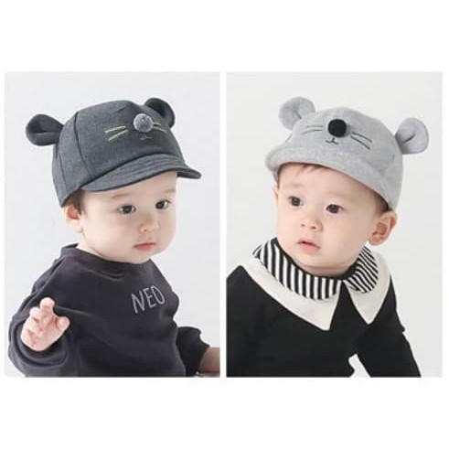 Topi Bayi Little Mouse