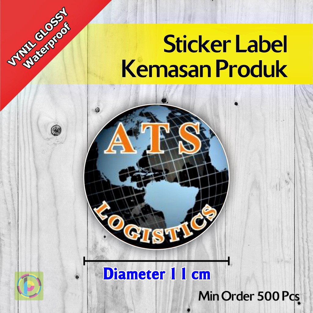 

Cetak Stiker Label Kemasan Produk | Vynil | Diameter 11 cm