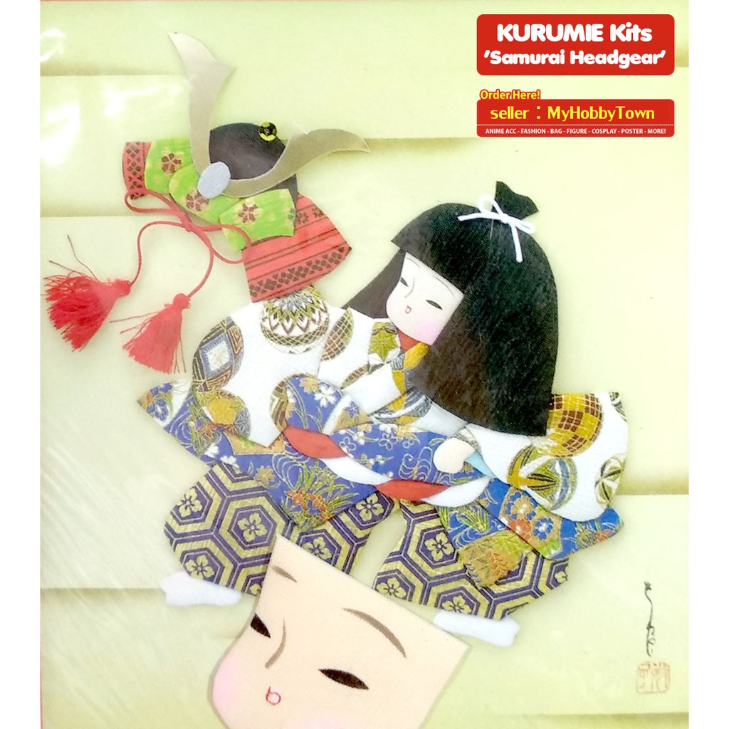 Kurumie Kit : Samurai DIY Craft Kertas Washi