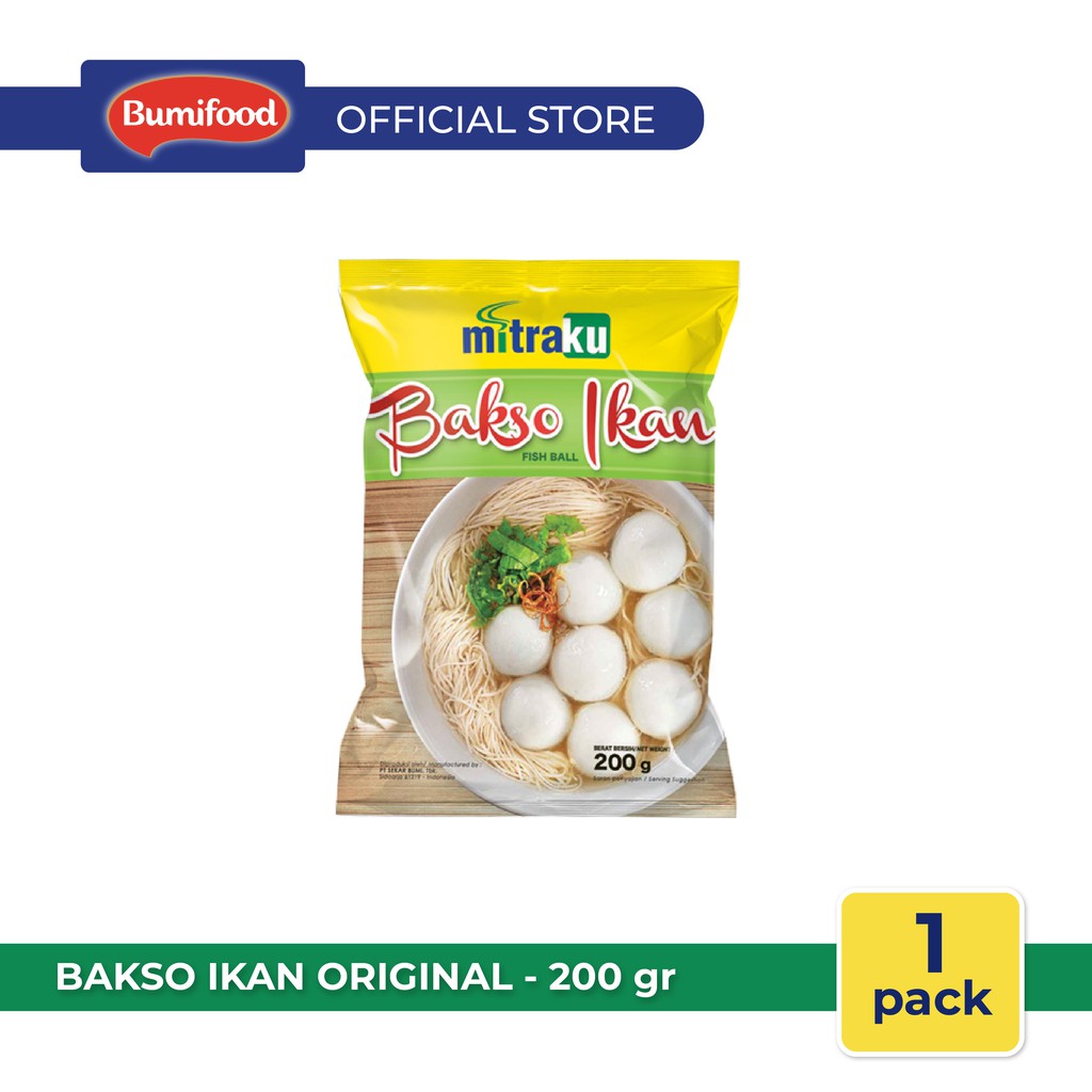 

Bumifood Bakso Ikan MITRAKU [200gr]