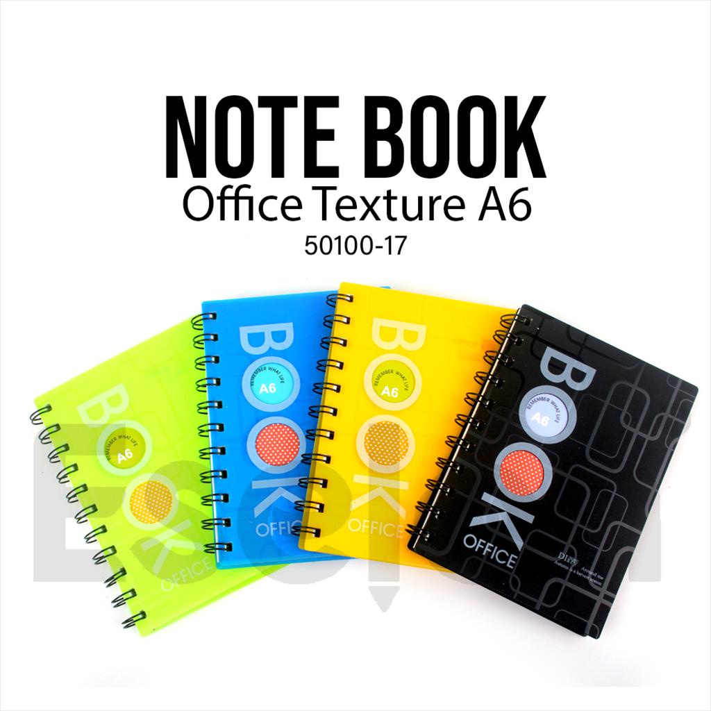 

Diary Spiral A6 BOOK Office 50100-17 / Notebook 80lembar