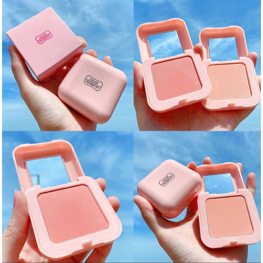 [3042] Blush On Candy Geometry, Kosmetik Wajah