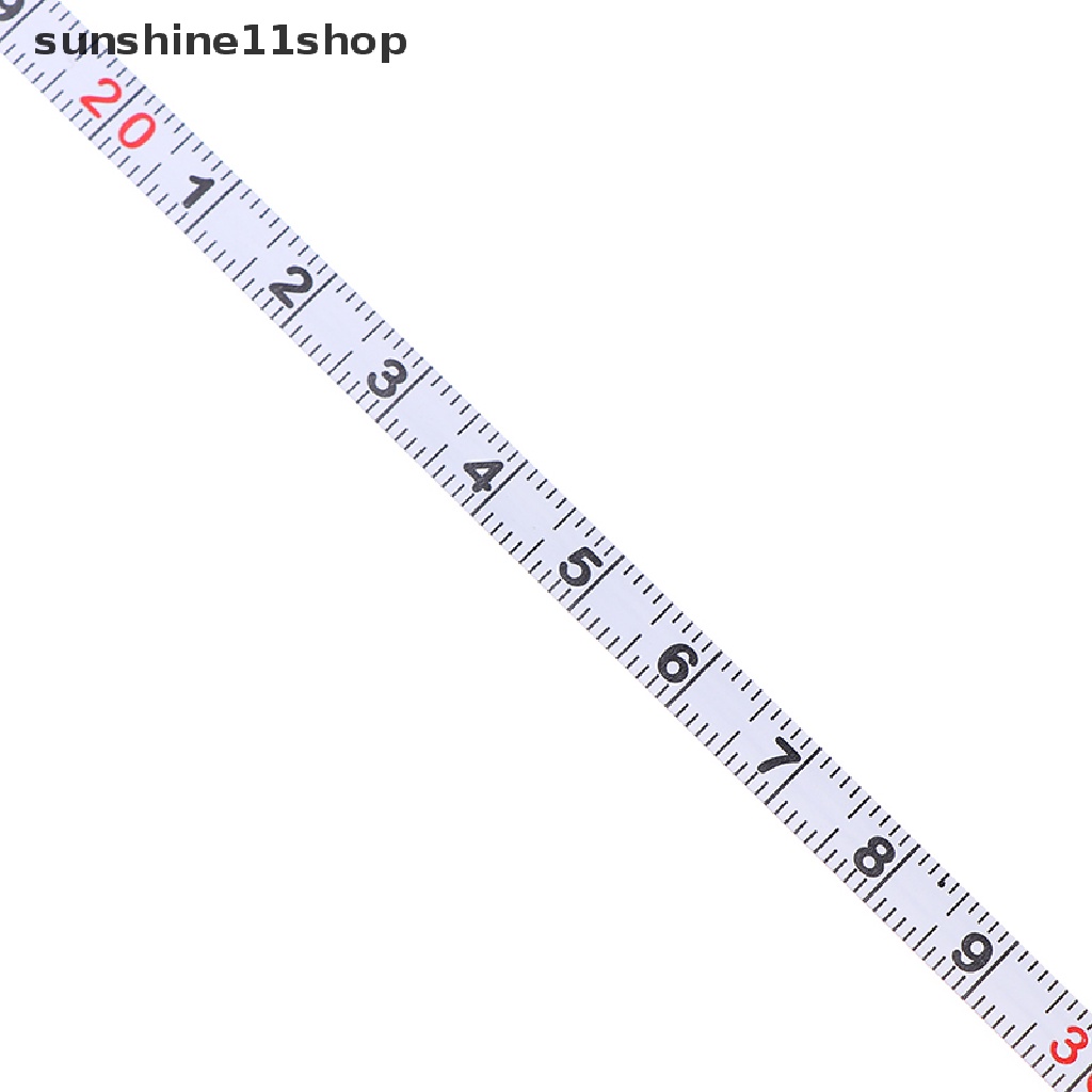 (SHO) 1pc Gantungan Kunci Pita Pengukur 2M Untuk Konstruksi