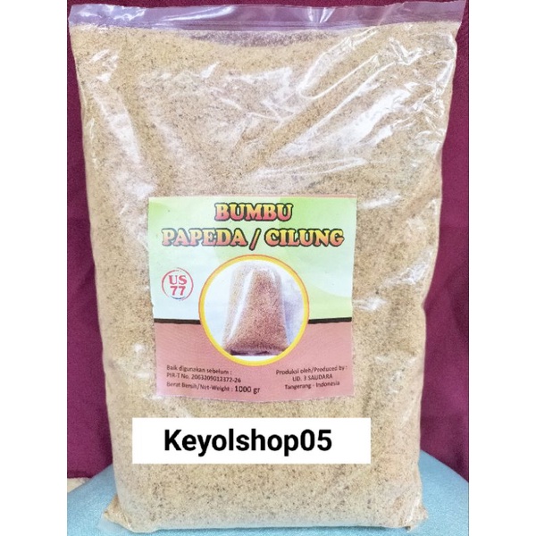 

Bumbu cilung bawang (Papeda) 1000gram
