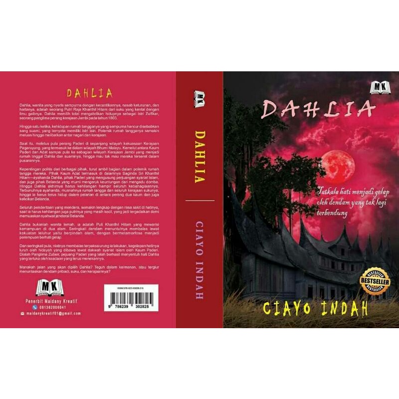 Novel Dahlia - Ciayo Indah - Horor Misteri