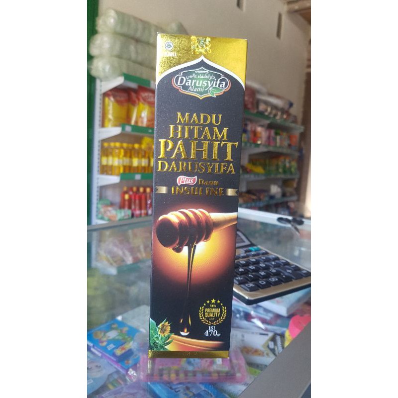 Madu Hitam Pahit Insuline Darusyifa