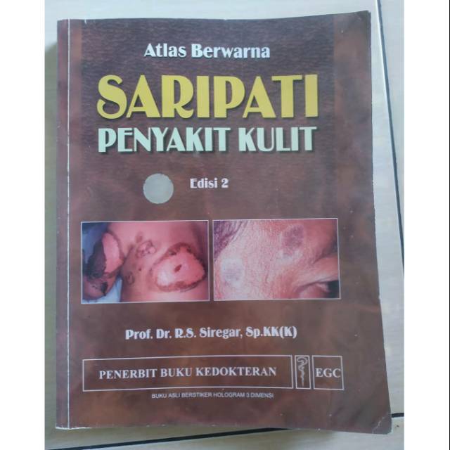 Original Buku Atlas Berwarna Saripati Penyakit Kulit