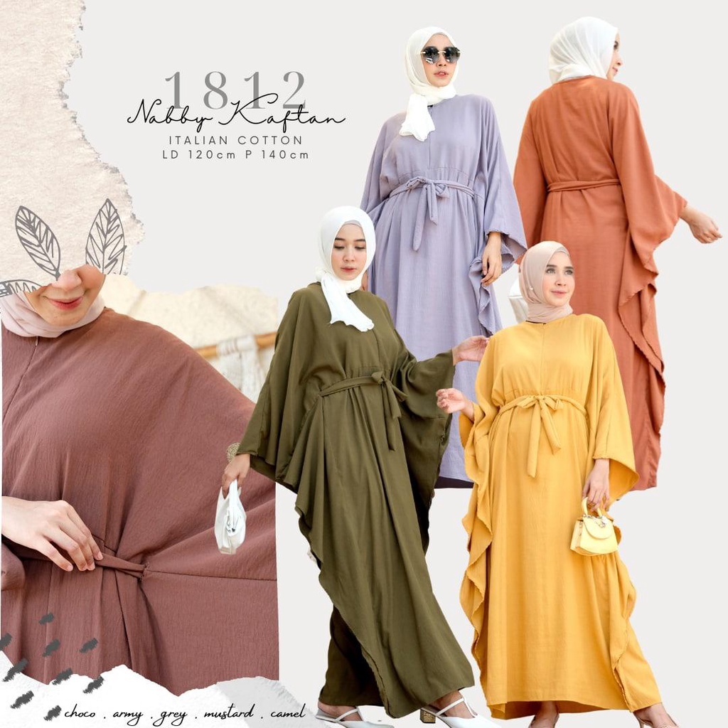 NABBY KAFTAN / KAFTAN RAYA / KAFTAN LEBARAN