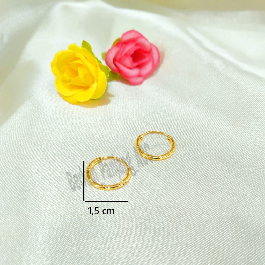 ANTING GIPSI RING DESAIN SUPER ELEGAN  KOREA PERHIASAN ANTI KARAT