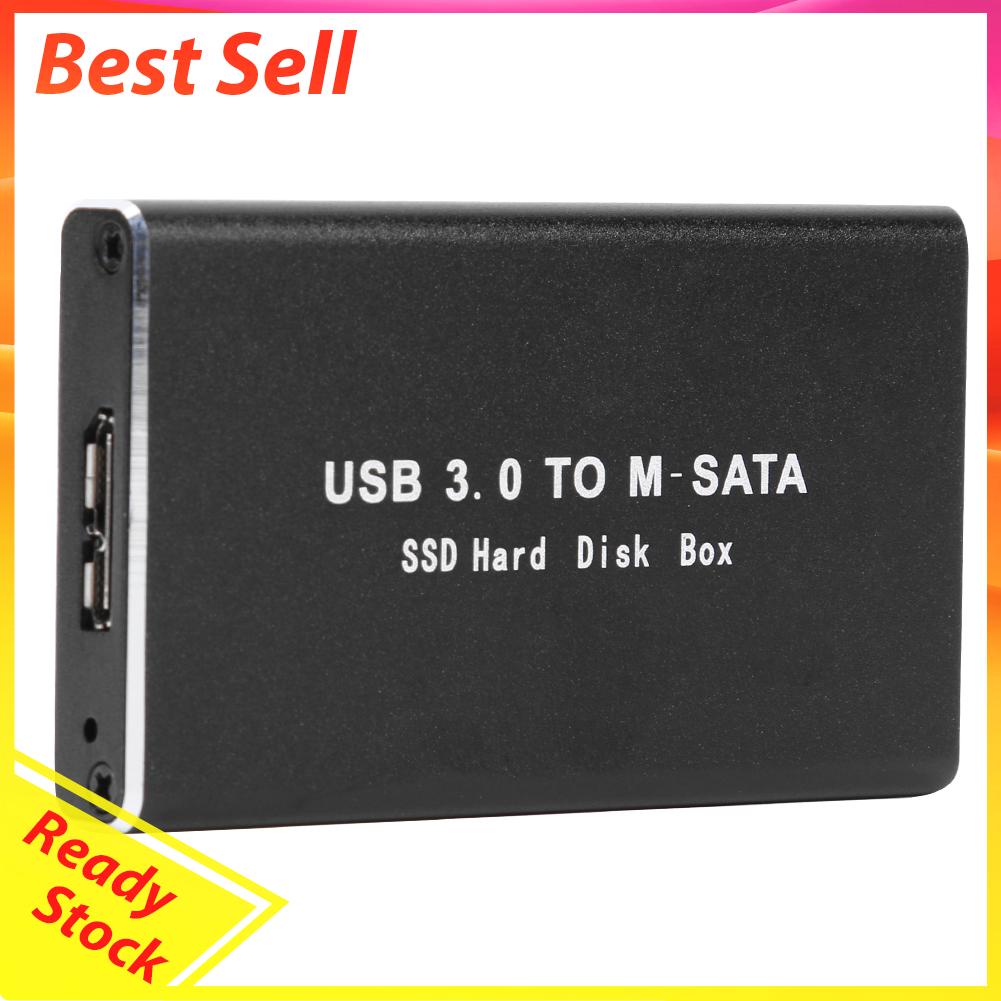 Casing Hardisk Eksternal Mini SSD USB 3.0 Ke mSATA