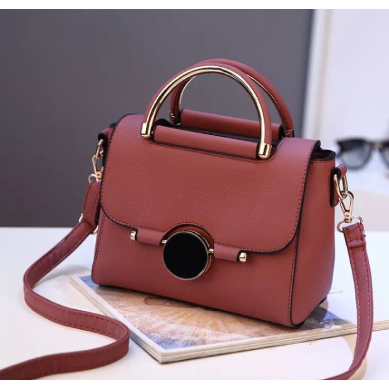 (GD025)TAS WANITA IMPORT FASHION TERBARU MODIS FASHION TAS SELEMPANG IMPORT TERMURAH 100% REALPICT