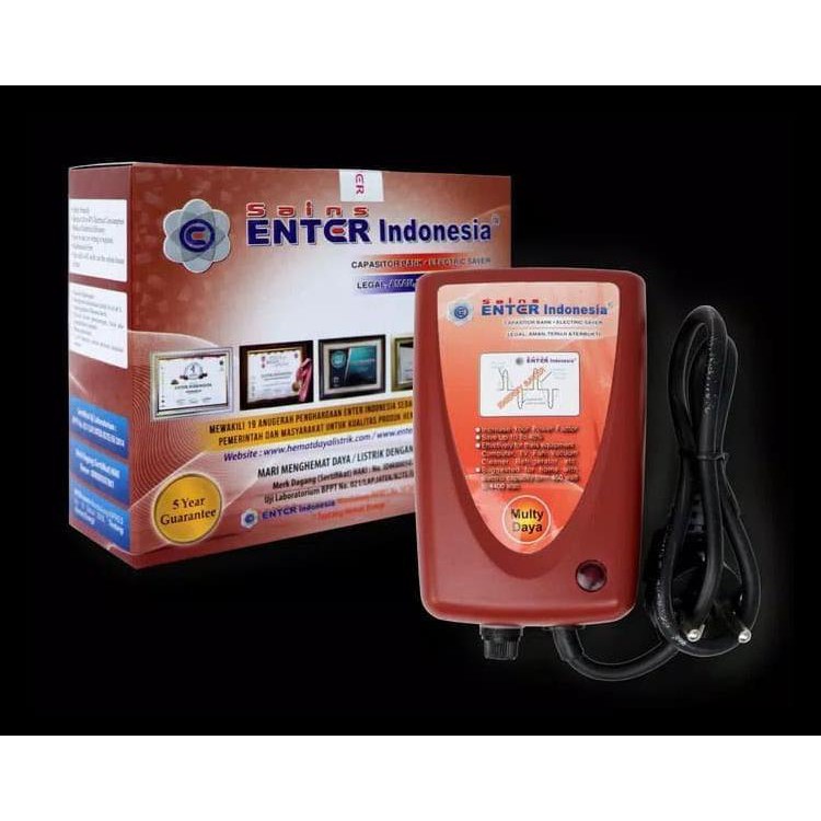 ELECTRICK SAVER PENGHEMAT LISTRIK ORIGINAL SAINS ENTER INDONESIA