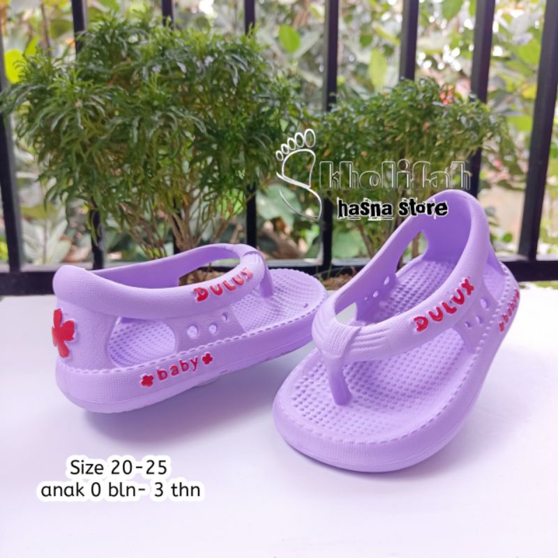 Sandal Jepit Anak Perempuan Model Sepatu Terbaru Dulux 507e sebagai