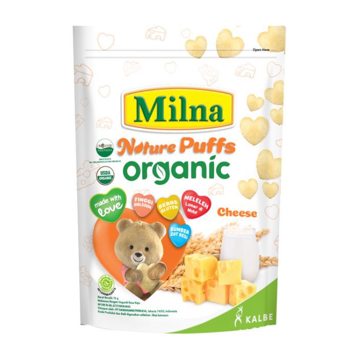 Milna Organic Nature Puffs 15gr