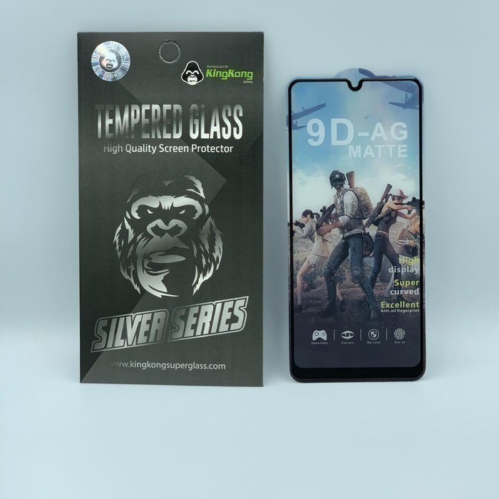 OPPO A55 A17 A17K A76 A96 A16e A95 A54 A74 4G A74 5G TEMPERED GLASS FULL LEM GLARE ANTI MINYAK NO FINGER,  ANTI GORES KACA FULL COVER SCREEN GUARD MATTE PELINDUNG LAYAR FULL SCREEN