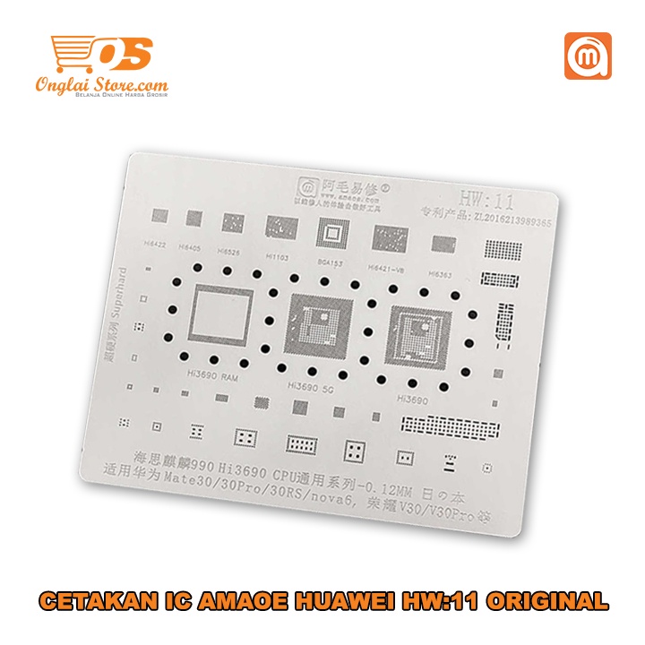CETAKAN IC AMAOE HUAWEI HW:11 ORIGINAL